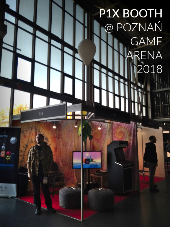 P1X at Poznan Game Arena 2018